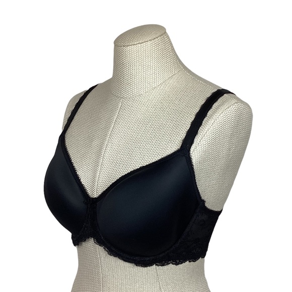 Wacoal Other - Wacoal Black Lace T-Shirt Bra 32DDD